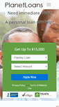 Mobile Screenshot of planet-loans.com